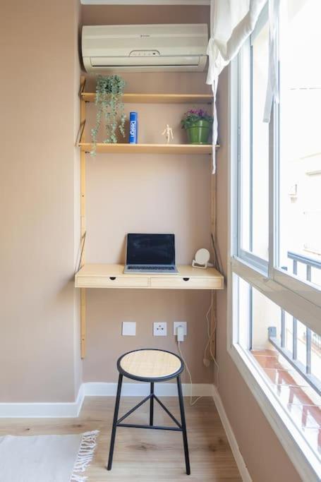 Downtown Flat With 46 Sqm Private Rooftop Terrace Málaga Eksteriør bilde