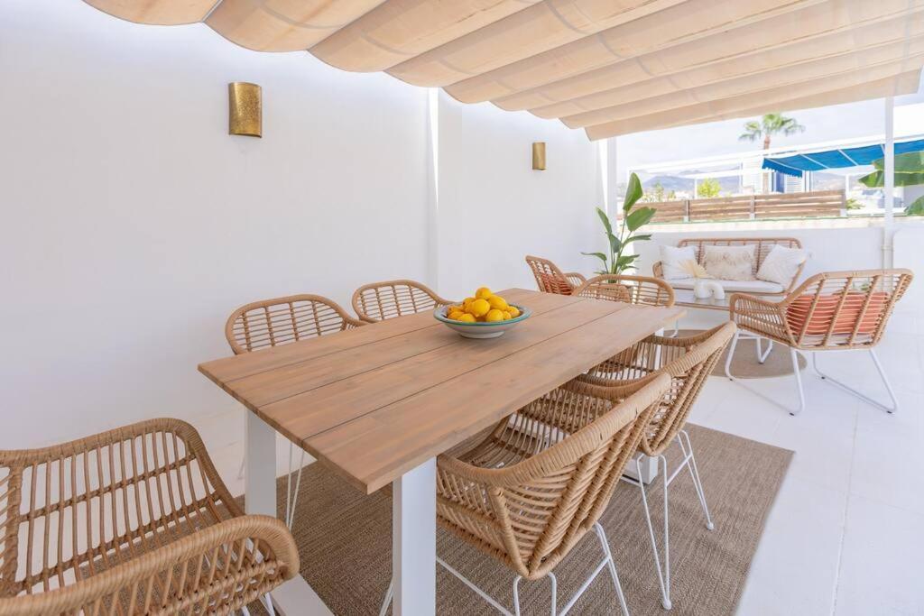 Downtown Flat With 46 Sqm Private Rooftop Terrace Málaga Eksteriør bilde